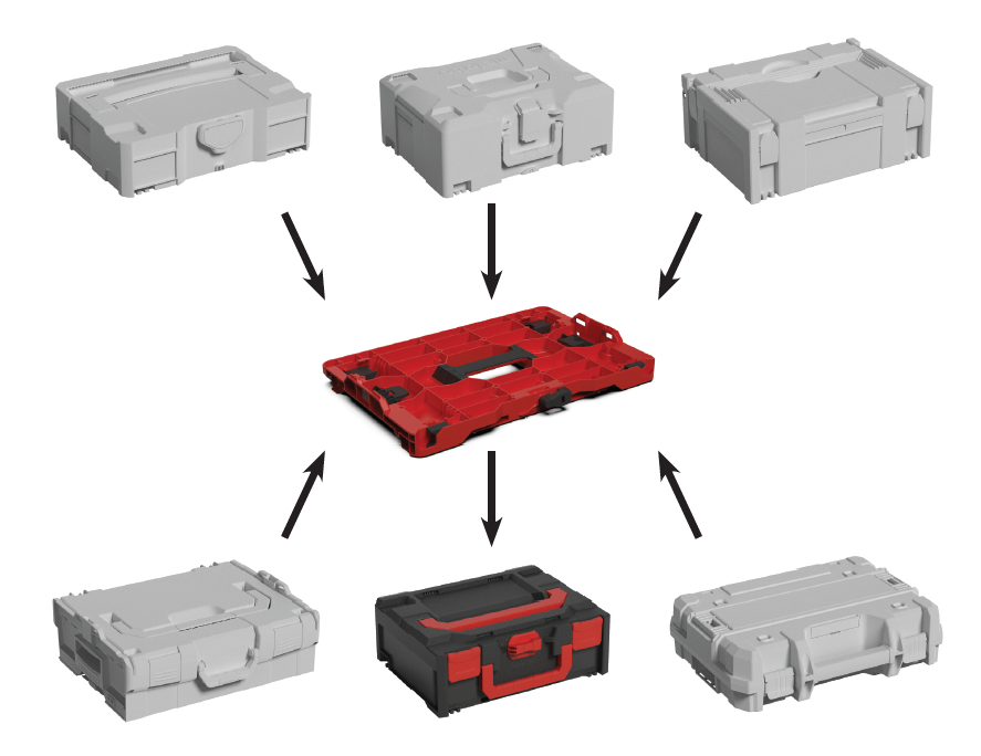metaBOX Hybrid Adapterplatte – Bild 2