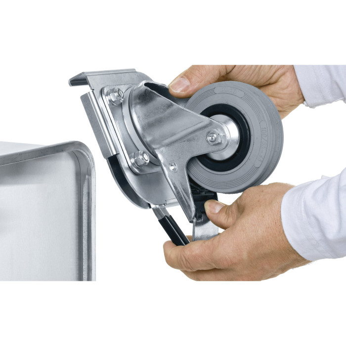 Zarges Clip-On Bockrollen 40741 (2 Stück)