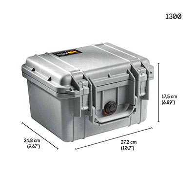 PELI™ Case 1300, silber NF – Bild 2