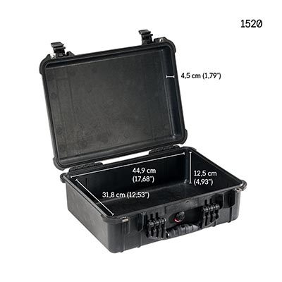 PELI™ Case 1520, schwarz NF – Bild 4