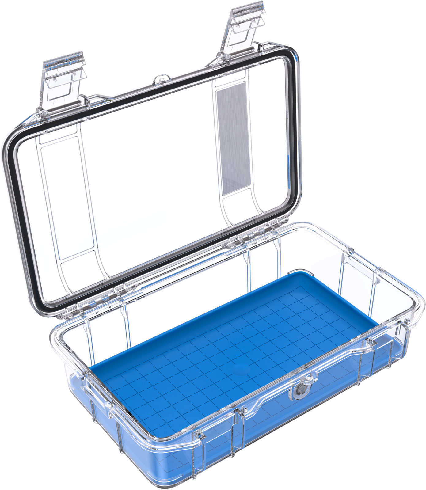 PELI™ MicroCase M60, transparent mit blauer Auskleidung NF – Bild 2