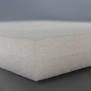Schaumstoffplatte aus Stratocell weiss 30kg/m3, 600x500x50mm