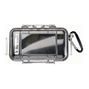 PELI™ MicroCase 1015, transparent mit schwarzer Auskleidung NF